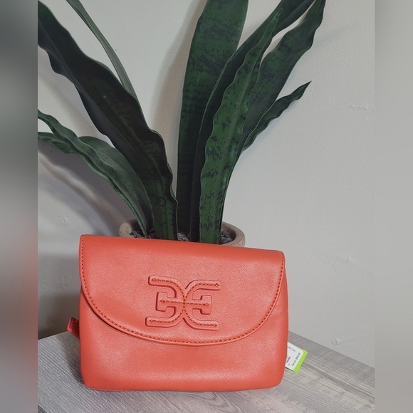 SAM EDELMAN Orange Cross Body Purse Bag - Picture 1 of 3
